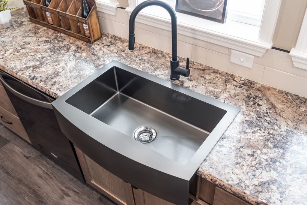 over counter farmers kitchen sink